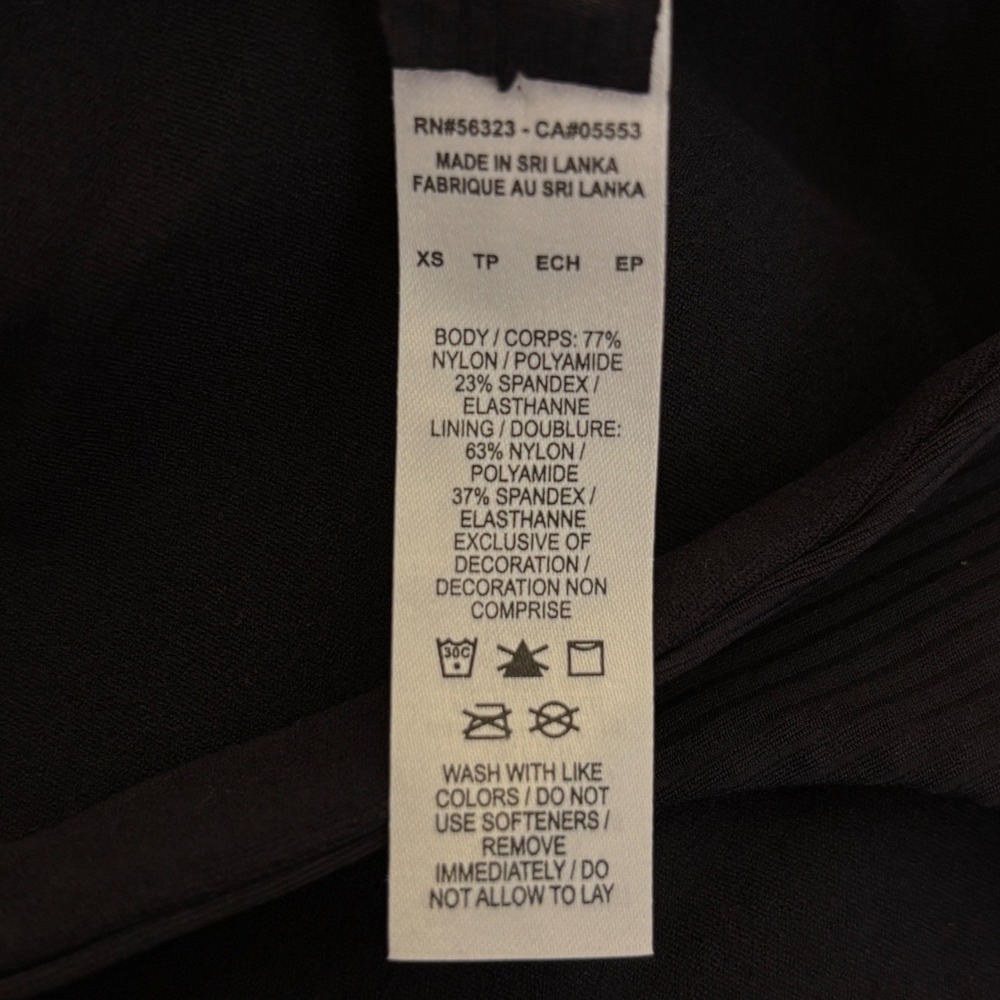NWOT NIKE Zenvy Rib Dri-Fit Sports Bra Black Women Size XS Active Workout Gym - Picture 8 of 11